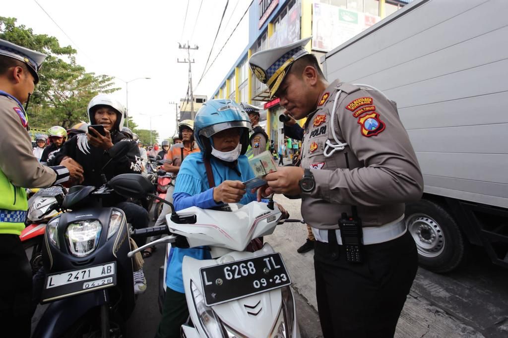 191 Motor dan 9 Mobil Menumpuk, Kejari Gresik Perpanjang Pengurusan Tilang